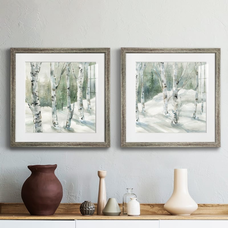 Winter Wonderland I- Premium Framed Print - Ready to Hang - Multi-Color