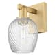Option Brushed Brass / Clear Spiral Fluted