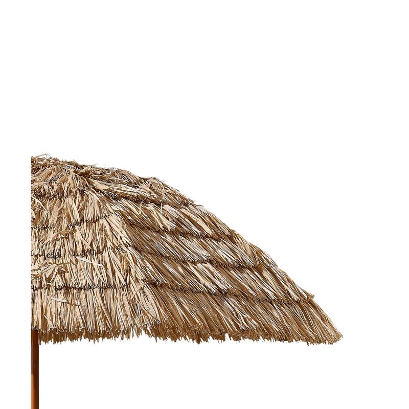 Versatile Tropical Thatch Patio Umbrella for Outdoor Enjoyment and Relaxation