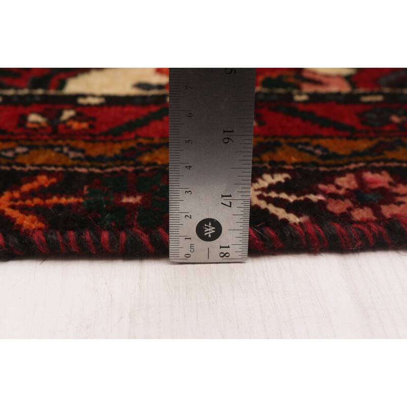 ECARPETGALLERY Hand-knotted Andelz Red Wool Rug - 4'8 x 8'10