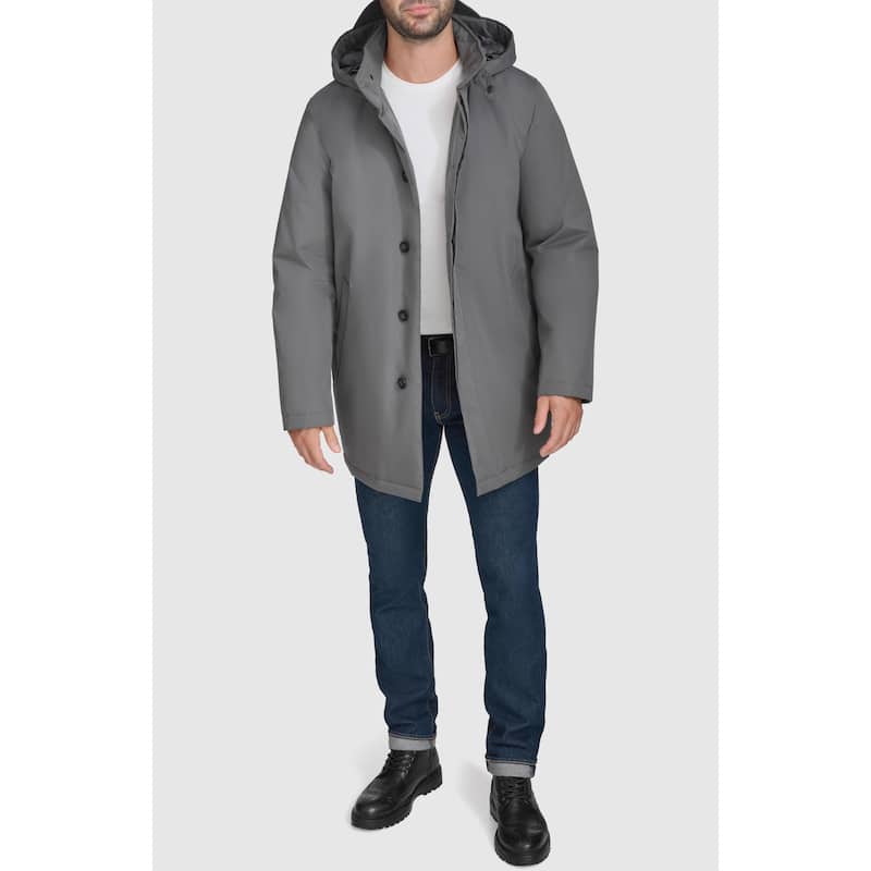 Cole Haan Men's Hooded Raincoat