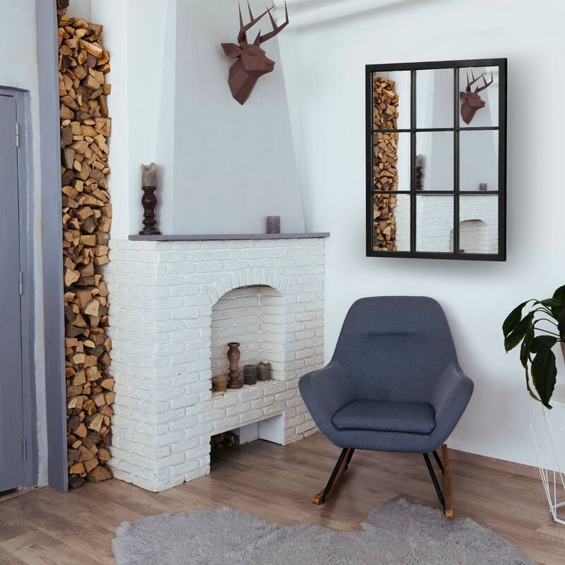 MARS Modern Window Pane Mirror