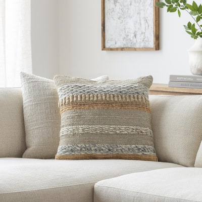 Mekhi Bohemian & Eclectic Abstract Accent Pillow