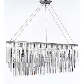 Modern Contemporary Empress Crystal*Rain Drop* Chandelier Lighting - Chandeliers For Bedrooms by Overstock.com