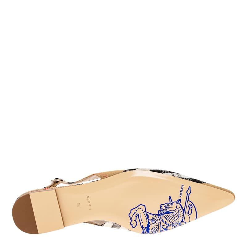 Burberry Check Birdie Flats