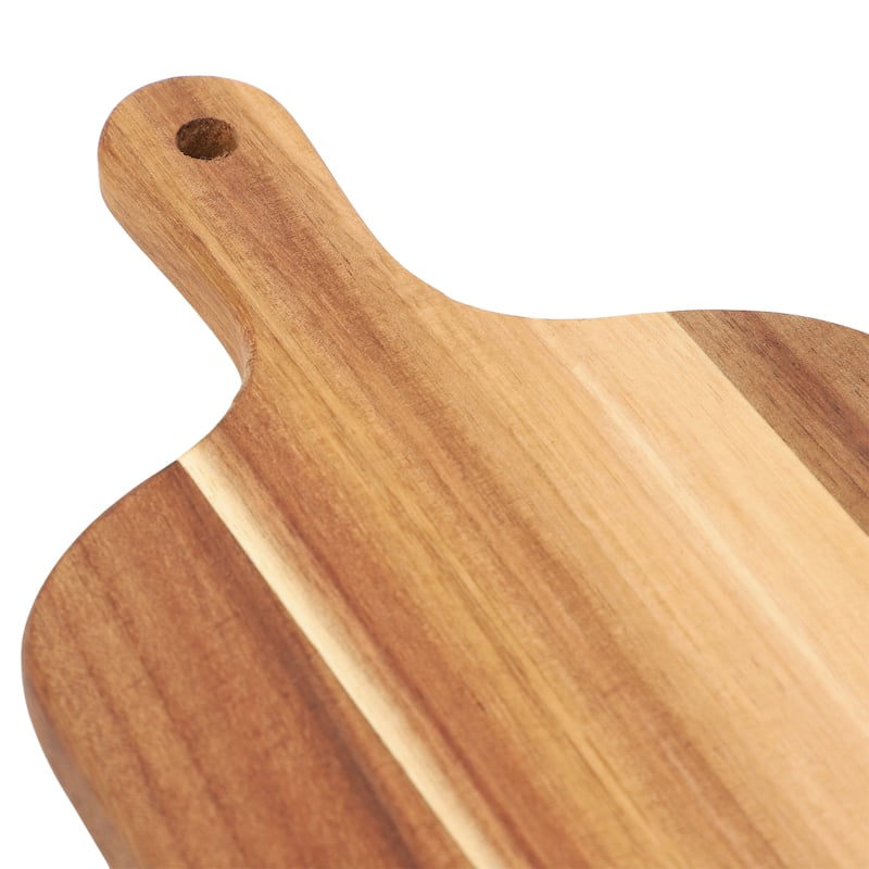 MegaChef 11.5 Inch Acacia Wood Charcuterie Cheese Board