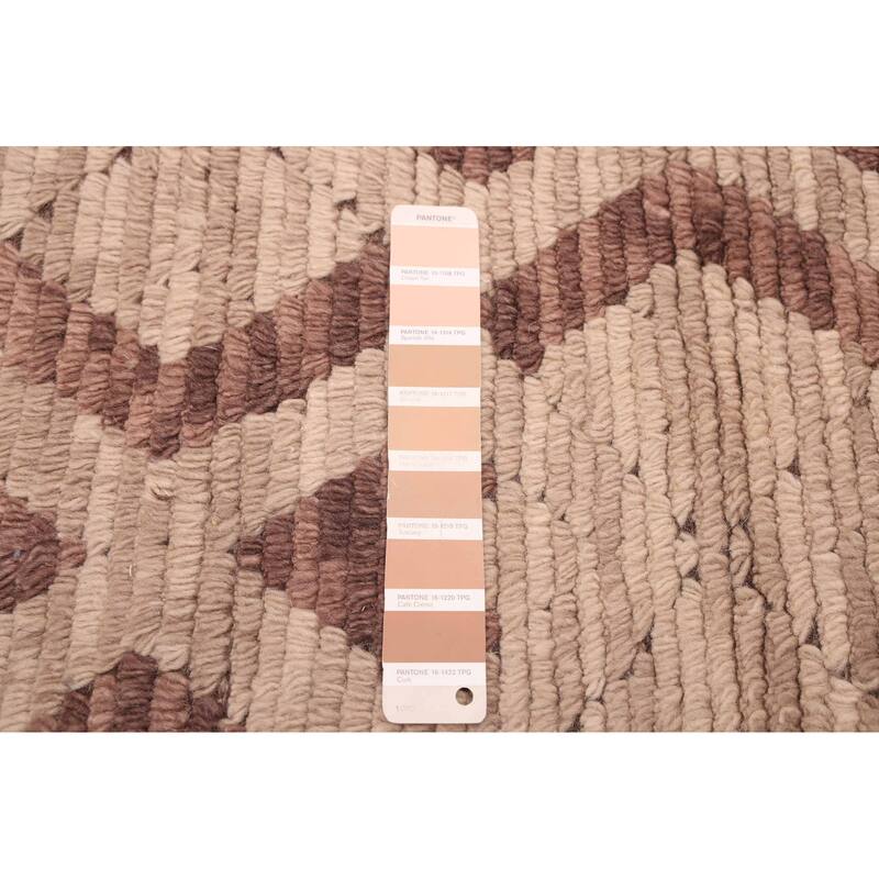 ECARPETGALLERY Hand-knotted Tangier Tan Wool Rug - 5'6 x 7'6