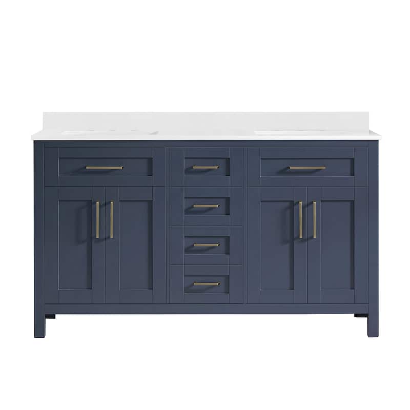 OVE Decors Tahoe 60 Midnight Blue Vanity