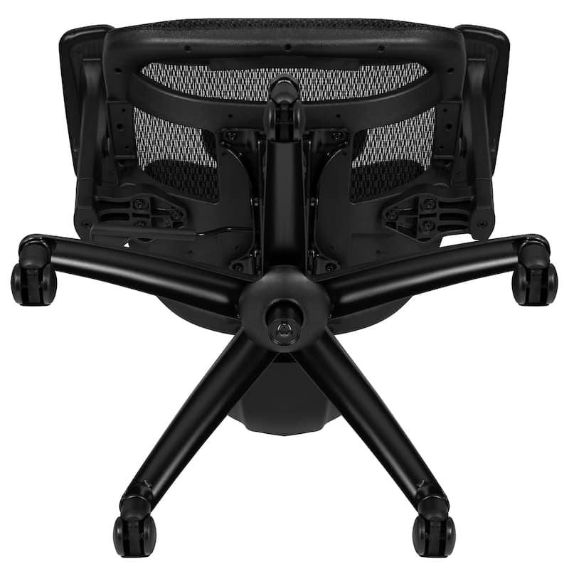 Ergonomic Mesh Office Chair with Synchro-Tilt, Headrest, Adjustable Pivot Arms