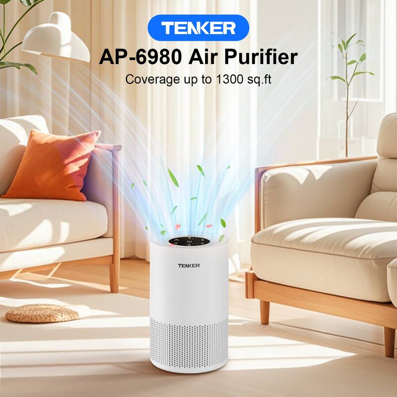 HEPA Air Purifier with Aromatherapy for Large Rooms