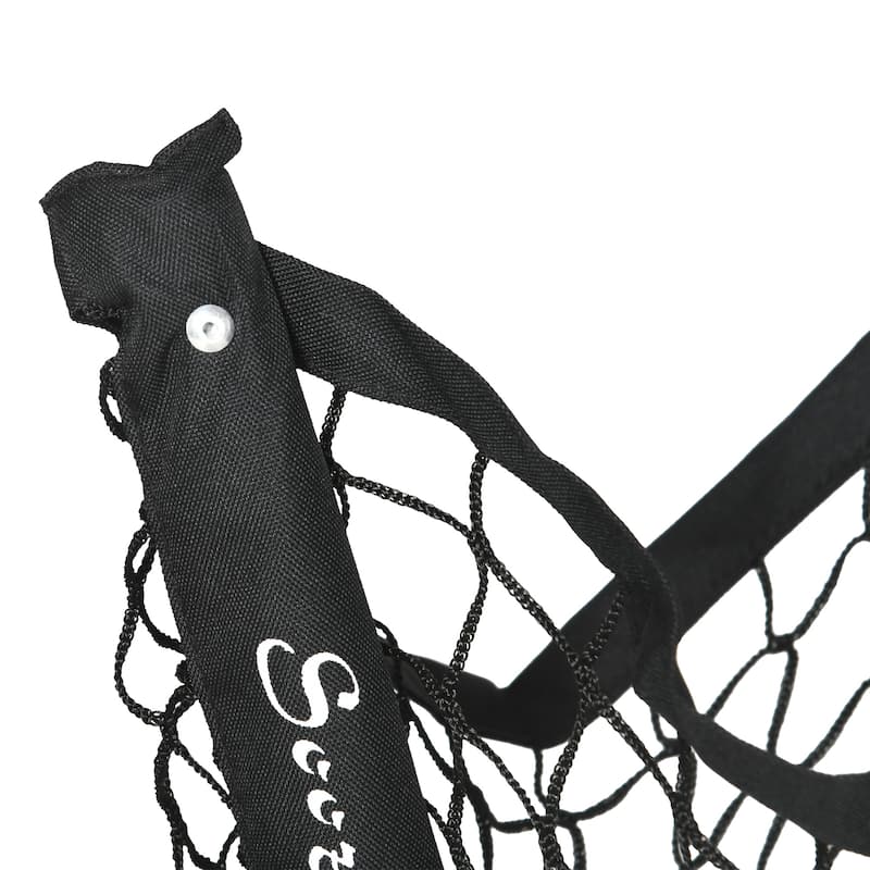 Soozier Baseball Net with Strike Zone, Tee, Caddy and Carry Bag for Pitching and Hitting, Portable Softball