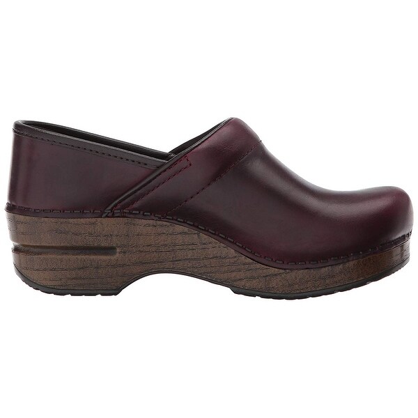dansko maroon clogs