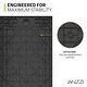 preview thumbnail 25 of 34, ANZZI Borderless Series 59 in. Barrier-Free Curbless Shower Base with Reversible Drain, Slip-Resistant & ADA Compliant
