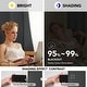 preview thumbnail 36 of 82, Deconovo 2-Pack Thermal Room Darkening Rod Pocket Curtains