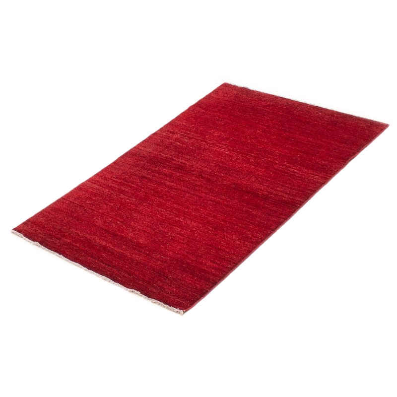 Pak Finest Gabbeh Red Rug 3'1" x 4'11" - 3'1 x 4'11
