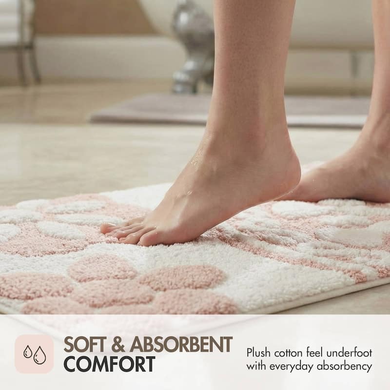 Madison Park Marrakesh Medallion Cotton Tufted Bath Rug