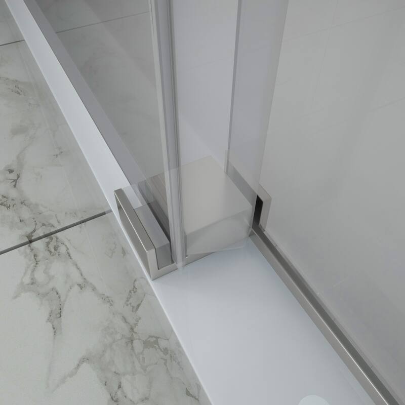48"W x 76"H Single Sliding Shower Door