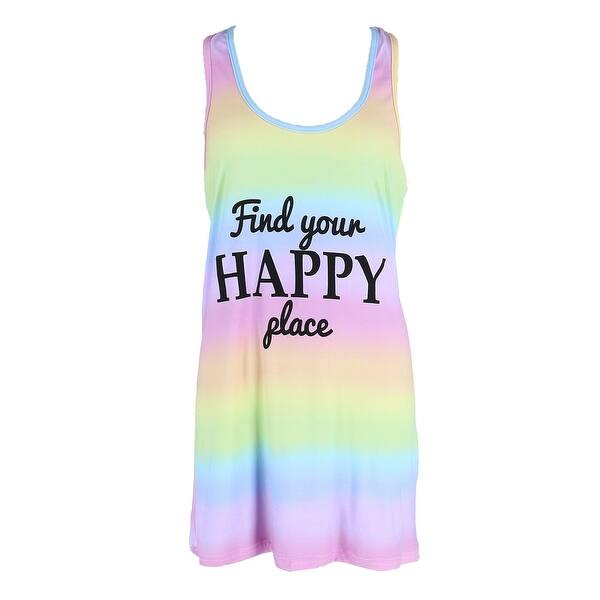 Shop 5 More Minutes Women S Tank Night Gown Cover Up Overstock