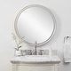 preview thumbnail 5 of 6, LED Lighted Round Vanity Wall Mirror - 32"