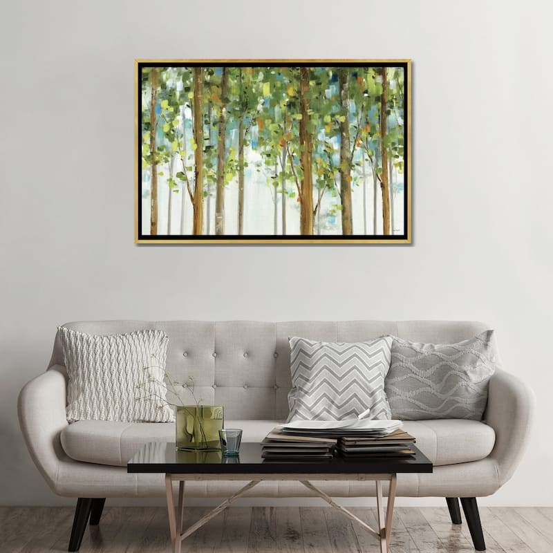 iCanvas "Forest Study I Crop" by Lisa Audit Framed Canvas Print