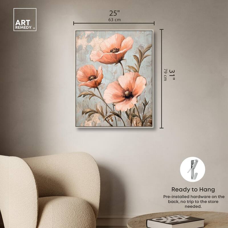 Artistic Blooms Canvas by Art Remedy