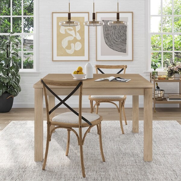 Tiburon Square Natural Wood Dining Table - Bed Bath & Beyond