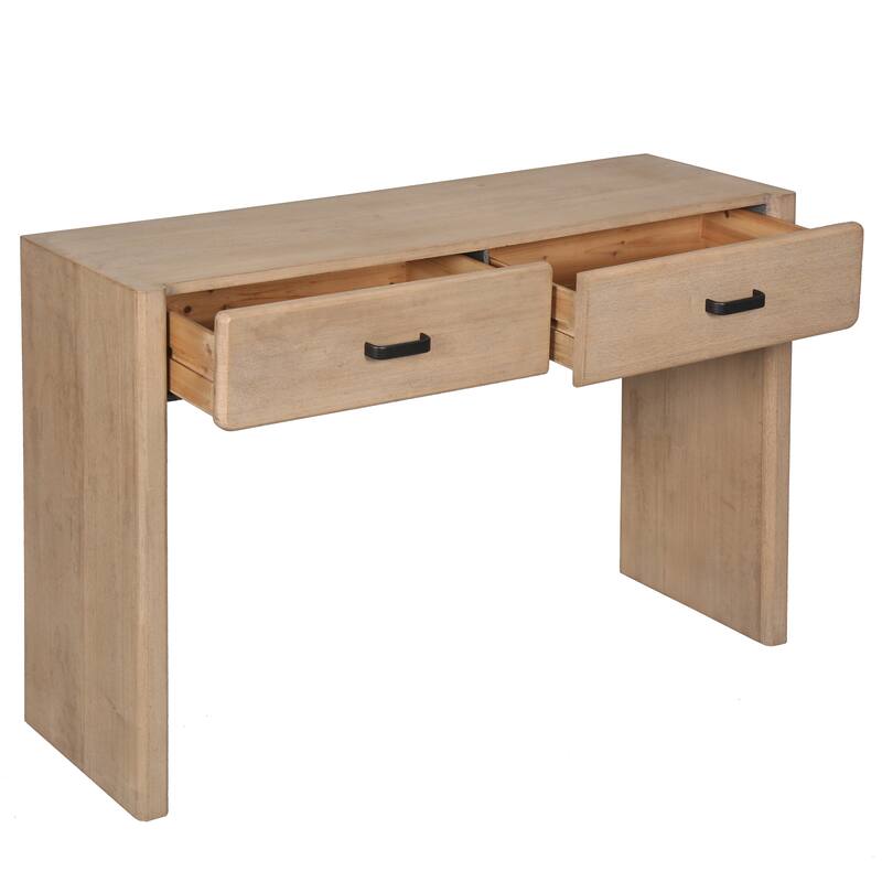 SAFAVIEH Couture Wynnrosa 2-Drawer Console Table - 49"W x 13"D x 30"H