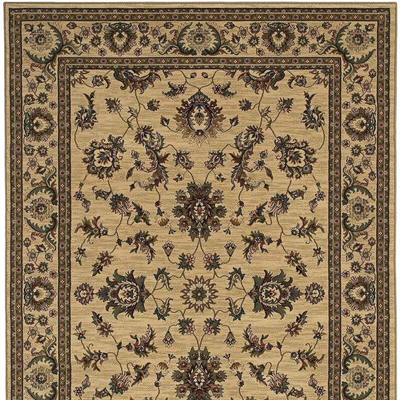 HomeRoots Oriental Traditional Square Area Rug