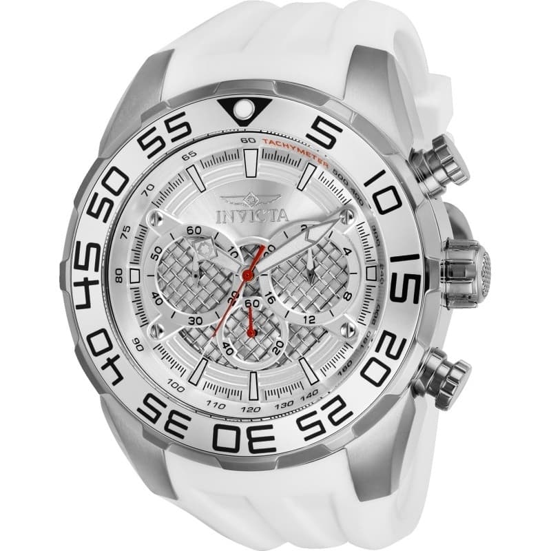 Invicta Men's 26299 Speedway Quartz Multifunction Silver Dial Watch