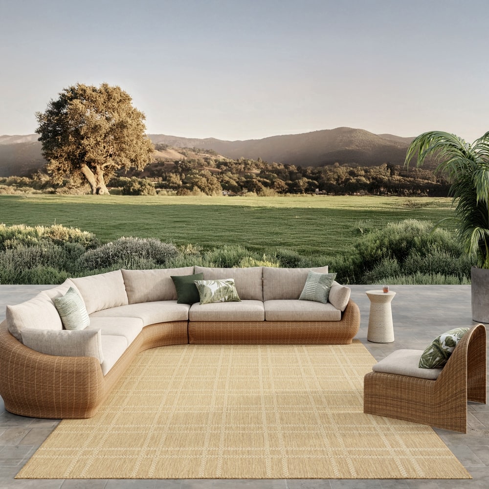 Nourison Horizon Indoor/Outdoor Geometric Area Rug