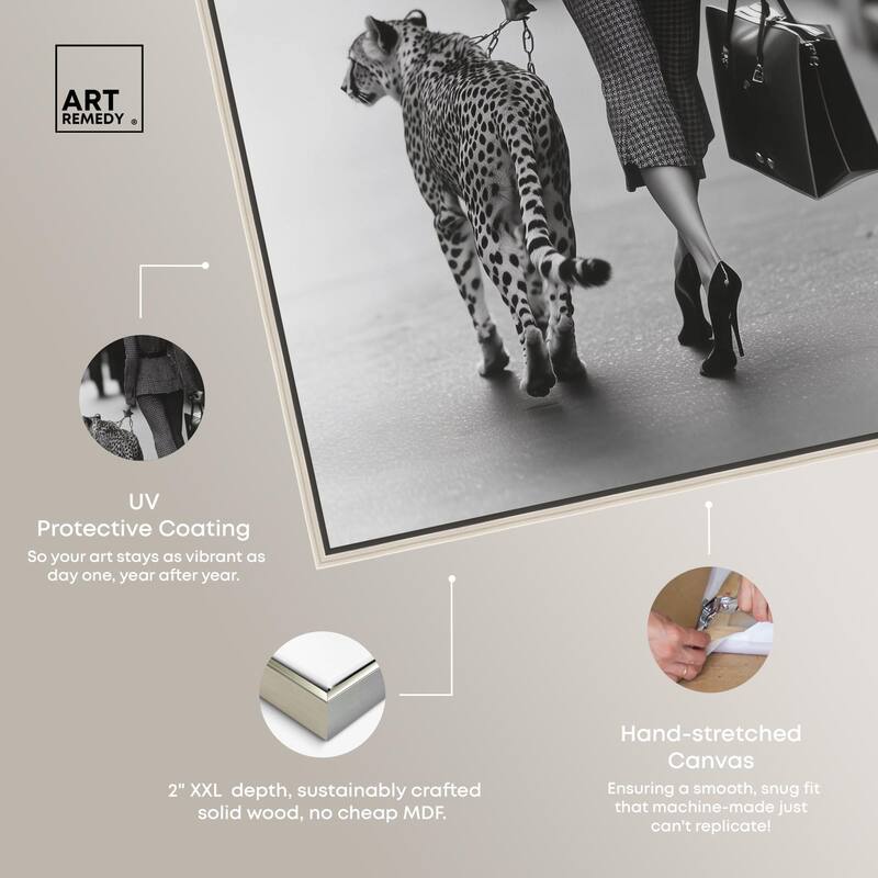 With Luxury Canvas by Art Remedy
