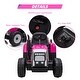 preview thumbnail 4 of 27, 12V Kids Ride on Tractor，Battery Powered Electric Tractor with Trailer