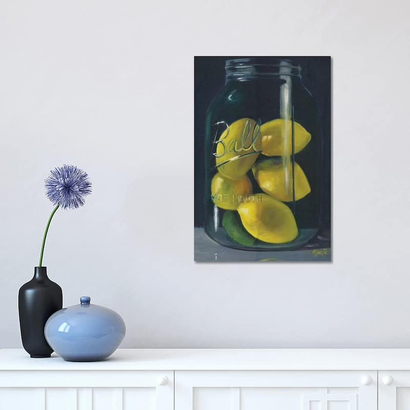 iCanvas "Lemons" by Marnie Bourque Canvas Print - 18x12x1.5