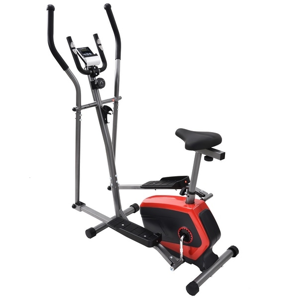 Elliptical Exercise Machine with Digital Large LCD Display 34.5 L 19 W 58.5 H Bed Bath Beyond 34614319