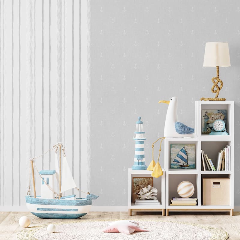 Veer Decor Anchors Away Wallpaper