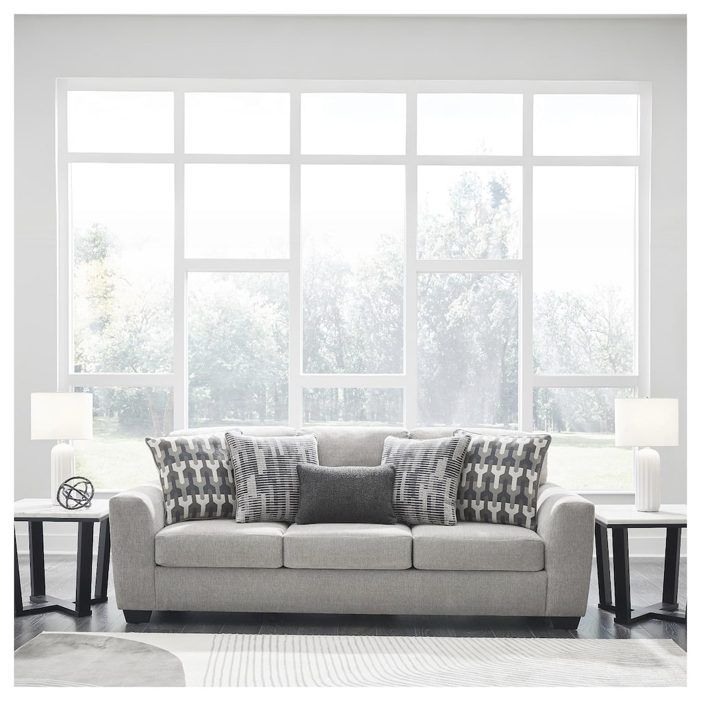 Signature Design by Ashley Avenal Park Gray Sofa - 97"W x 40"D x 40"H