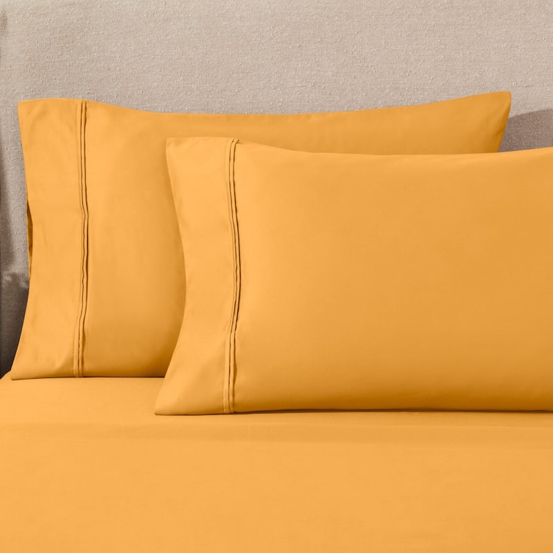 Blue Nile Mills 1200 Thread Count Egyptian Cotton Deep Pocket Sheet Set
