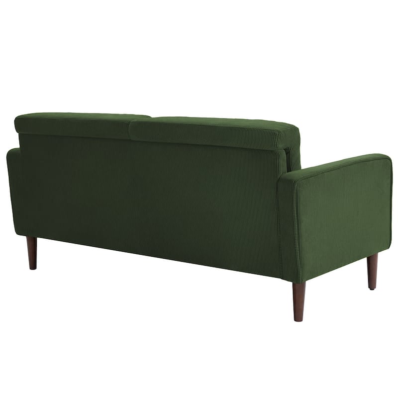 63.3"W Living Room Corduroy Loveseat Sofa