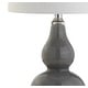 preview thumbnail 7 of 81, Anya 20.5" Mini Glass LED Table Lamp, Gray by JONATHAN Y