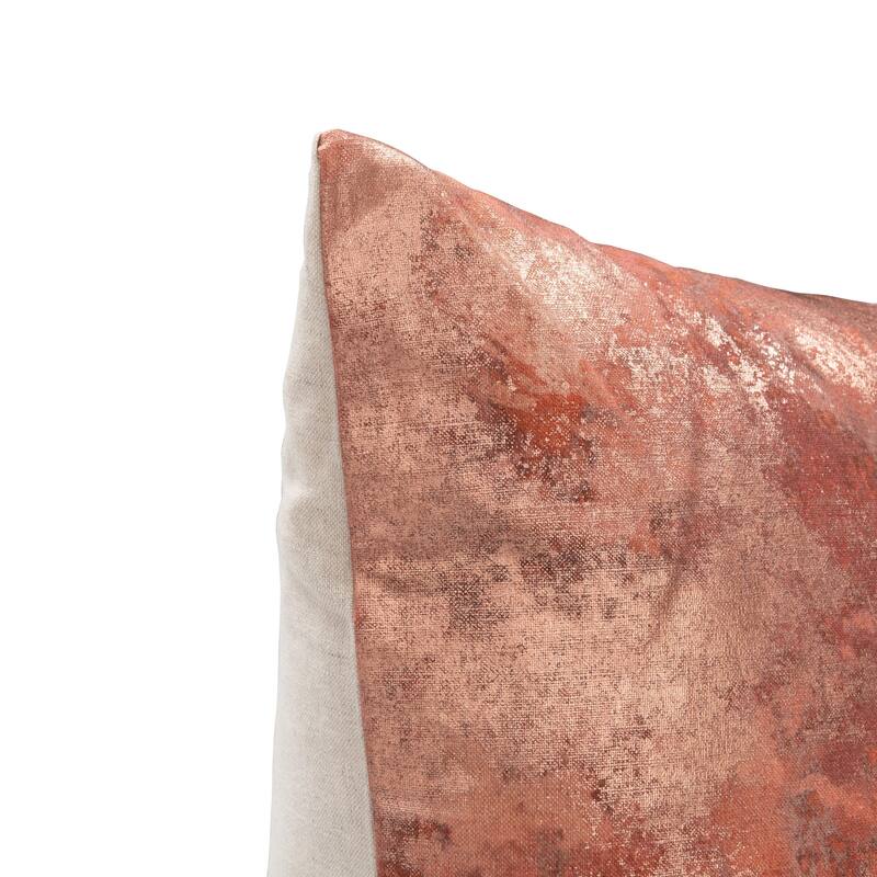 Villa by Classic Home Equilibrium 22x22 Linen Blend Throw Pillow