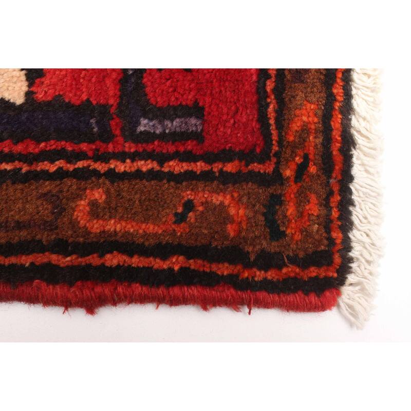 ECARPETGALLERY Hand-knotted Anadol Black Wool Rug - 4'5 x 8'4