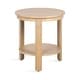 preview thumbnail 52 of 117, Kate and Laurel Foxford Round Wood Side Table