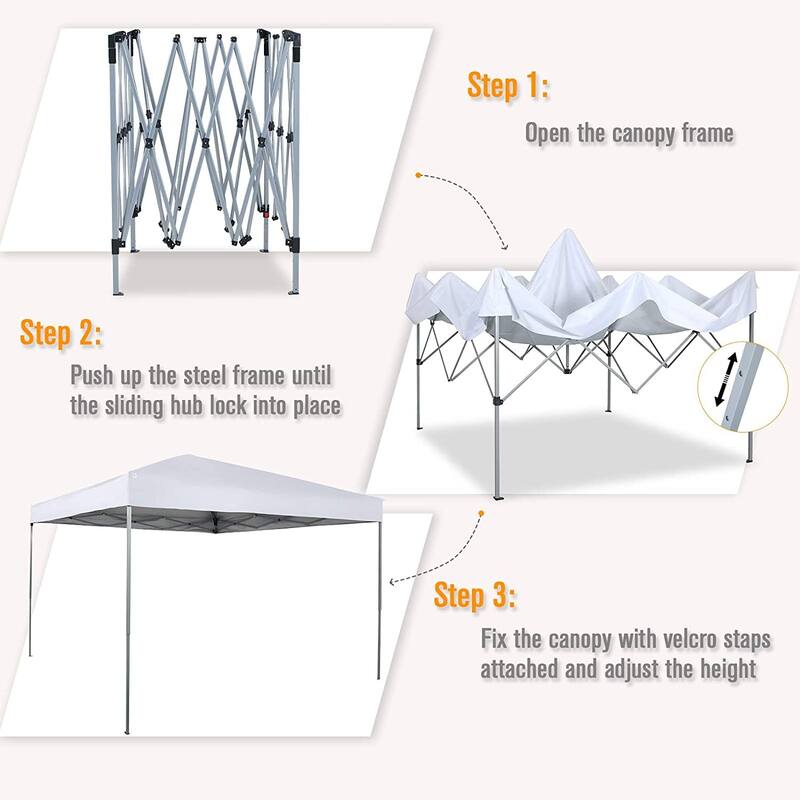 Durable Ez Pop-up Canopy Tent with Bag
