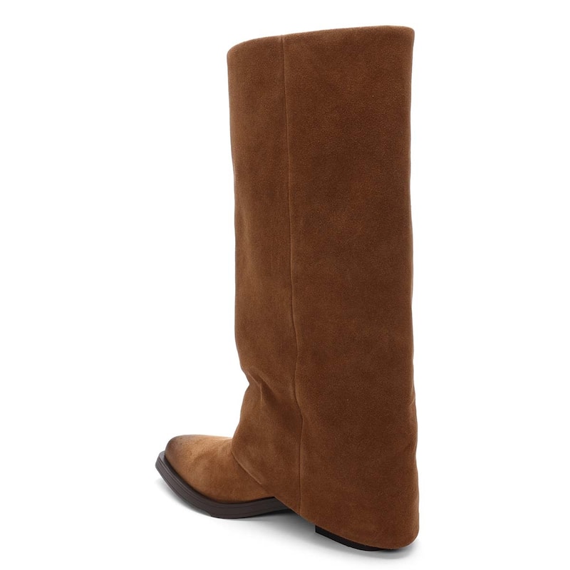 ASH Lewis Foldover Suede Tall Boot