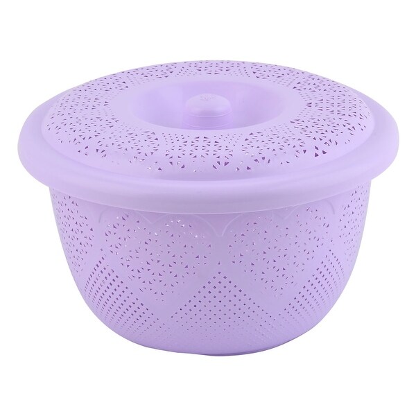Household Plastic Fruit Vegetable Washing Colander Basket Container Overstock 17578863