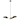 Lindmoor - 3-Light Chandelier Black Finish - Brushed Brass Accents