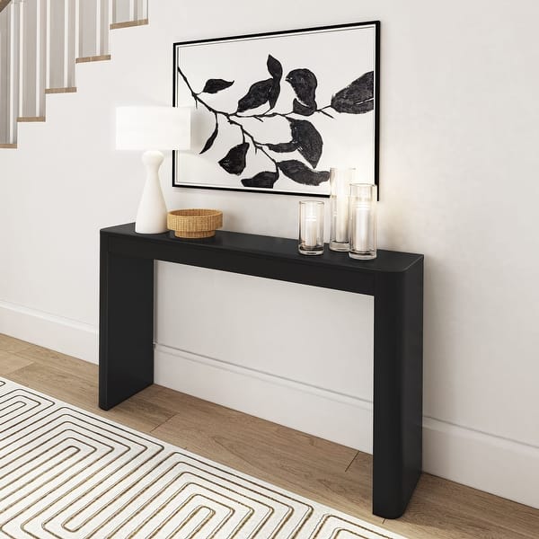 Plank and Beam Contour Console Table - On Sale - Bed Bath &amp; Beyond 