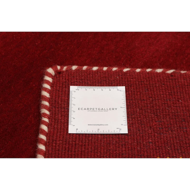Kashkuli Gabbeh Red Rug 2'8" x 16'0" - 2'8 x 16'0
