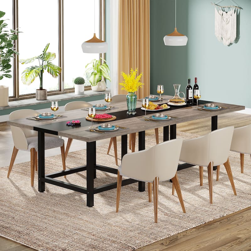 Rustic suqare dining kitchen room table for 4 ，dinner table for small space