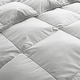 preview thumbnail 30 of 39, All-Season Medium Warmth White Goose Down Comforter with Premium Fabric
